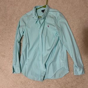 S Polo Ralph Lauren Button Up Dress Shirt